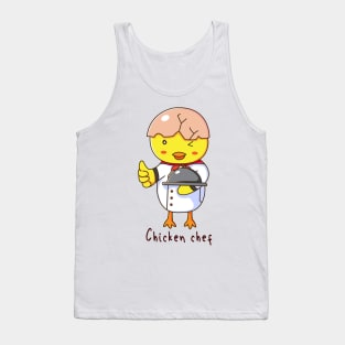 chicken chef Tank Top